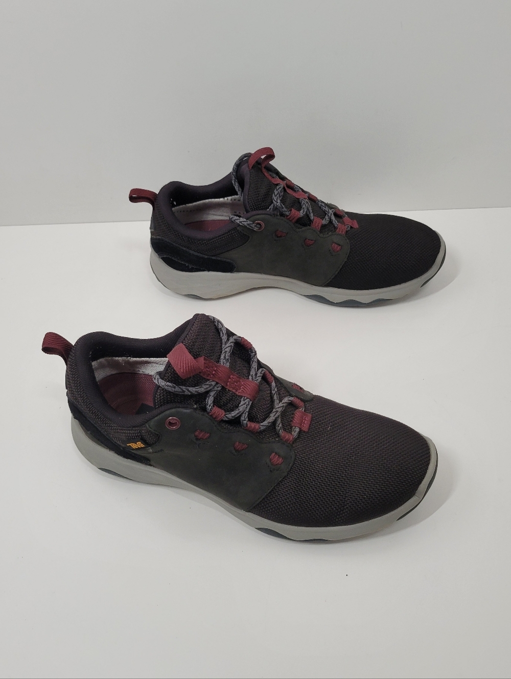 TEVA CANYONVIEW RP Dark Gull Gray Burlwood Waterproof Hiking Shoes Women Size 8